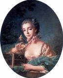 Буше, Франсуа. Портрет дочери художника.
