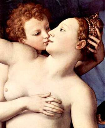 Бронзино, Аньоло. Аллегория триумфа Венеры. Деталь 1540-1545 Дерево, масло Маньеризм