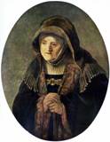 Рембрандт, Харменс ван Рейн. Портрет матери художника.