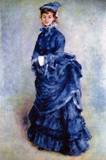 Ренуар, Пьер-Огюст. Парижанка (Дама в голубом). 1874. 160 x 105,5 см. Холст, масло