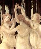 Боттичелли, Сандро. Весна (Primavera). Три Грации. 1485-1487 Дерево, темпера
