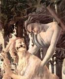 Весна (Primavera). 1485-1487 Дерево, темпера. Фрагмент.